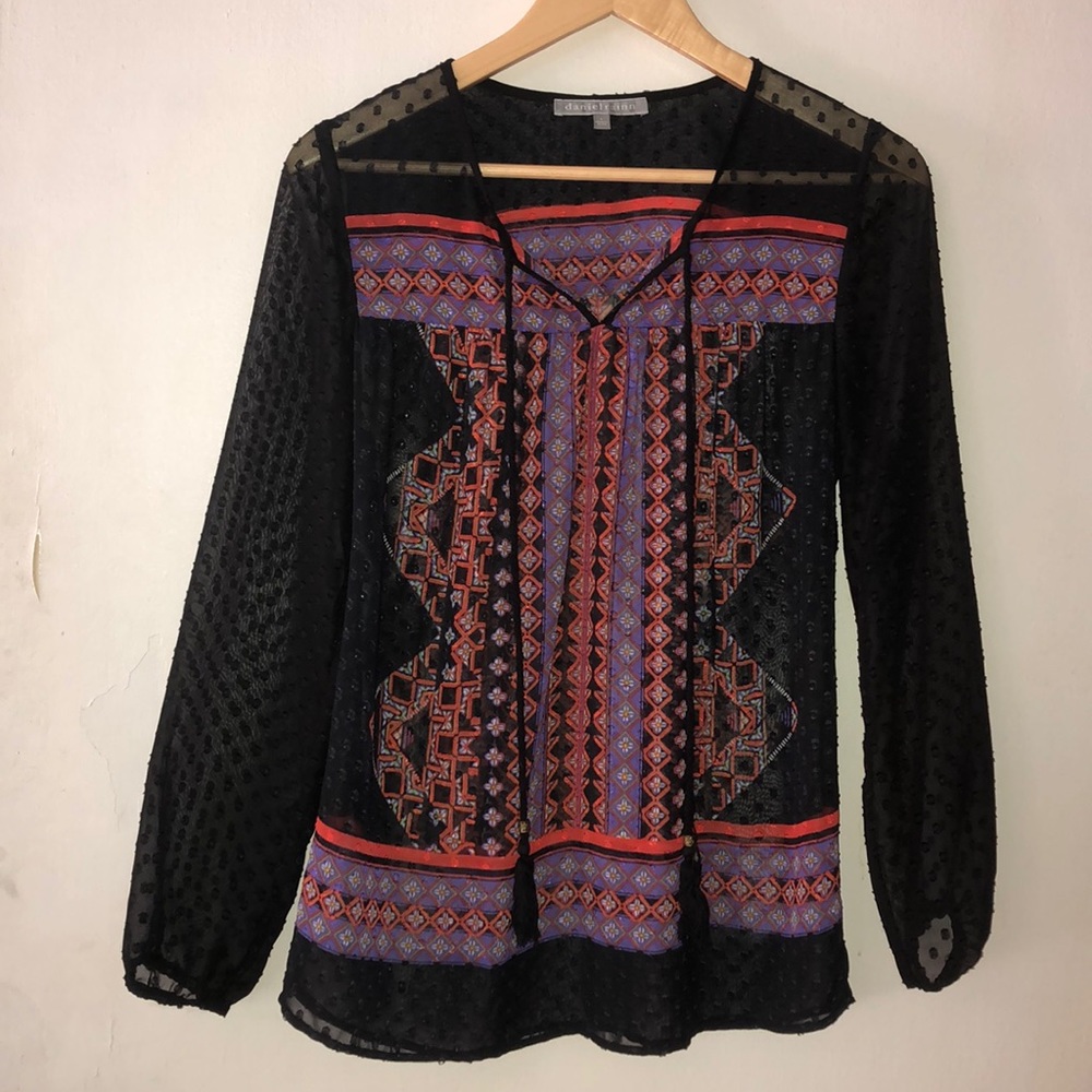 Long sleeve tunic top